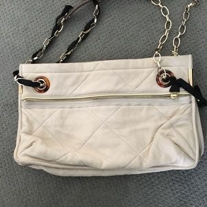 Lanvin Amalia tan handbag.